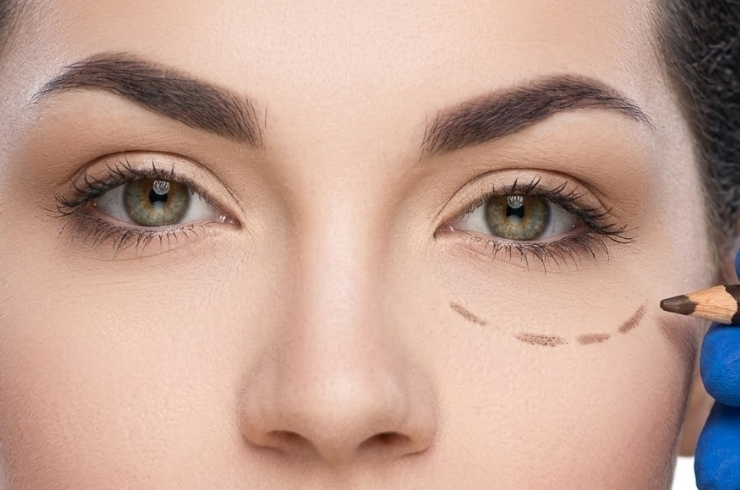 treatment planning for under eye area